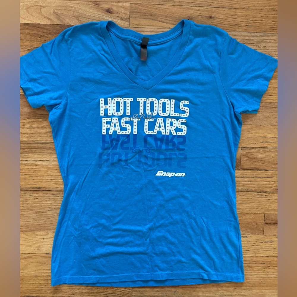 Snap On Tools Ladies T-Shirt Top Size L